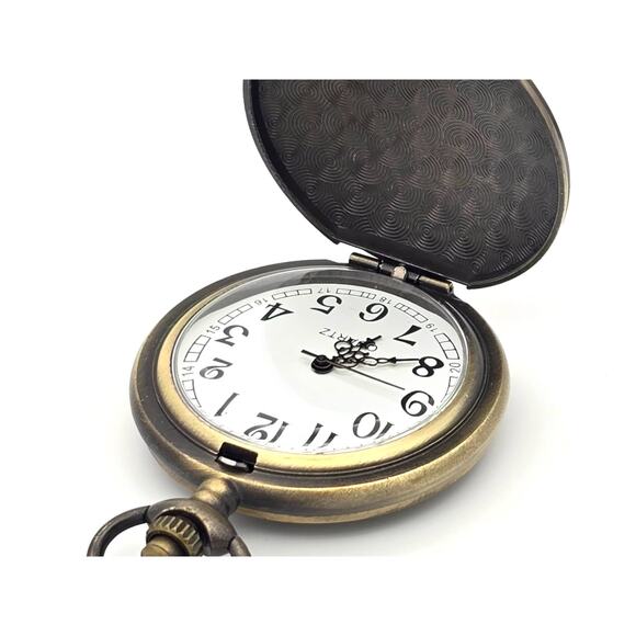 Veteran's Pocket Watch - Military Personalized Gift Army Navy Marines Veteran - Picture 3 of 10